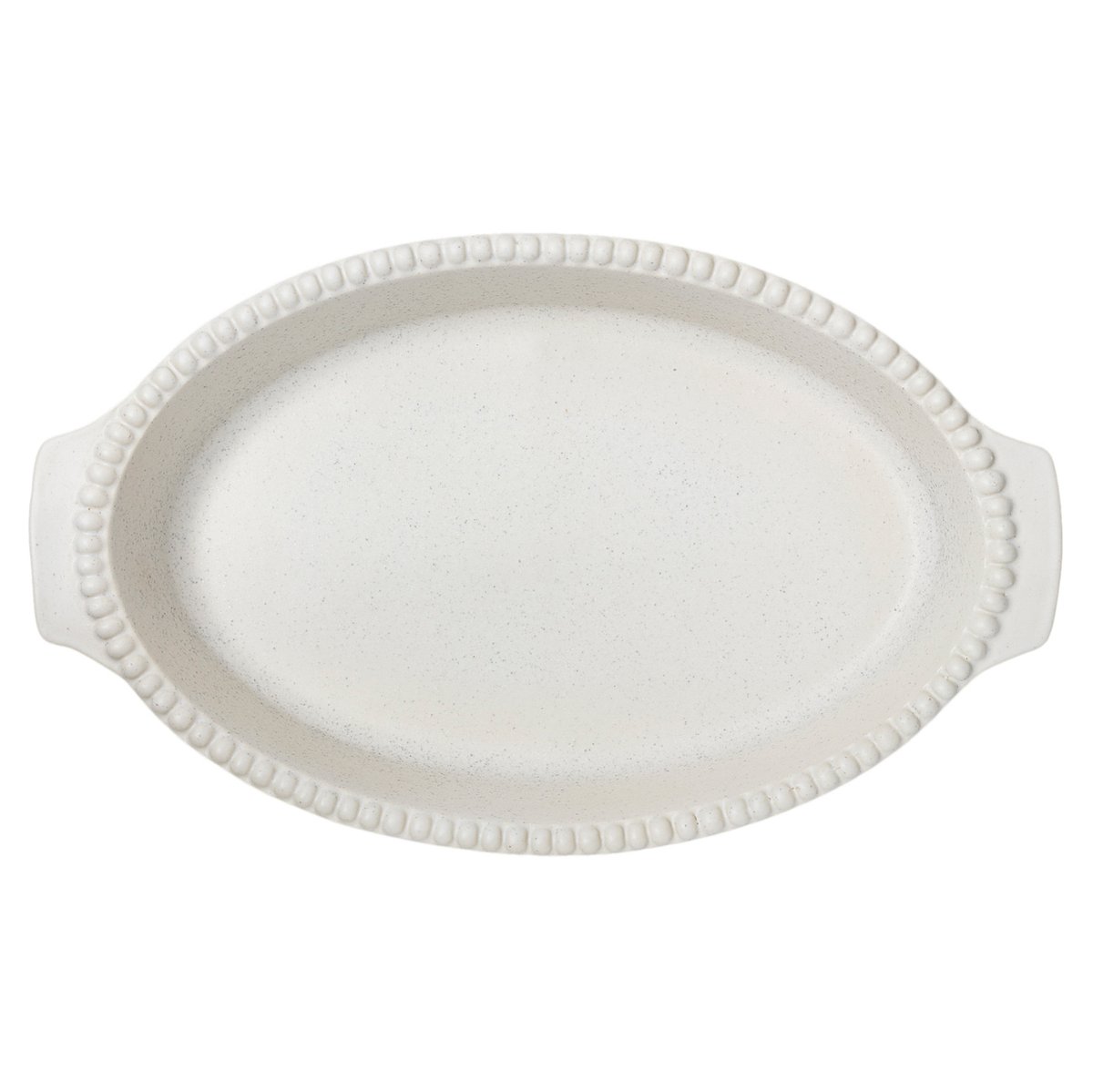 Daria 35 cm Ovnfast Form, Cotton White