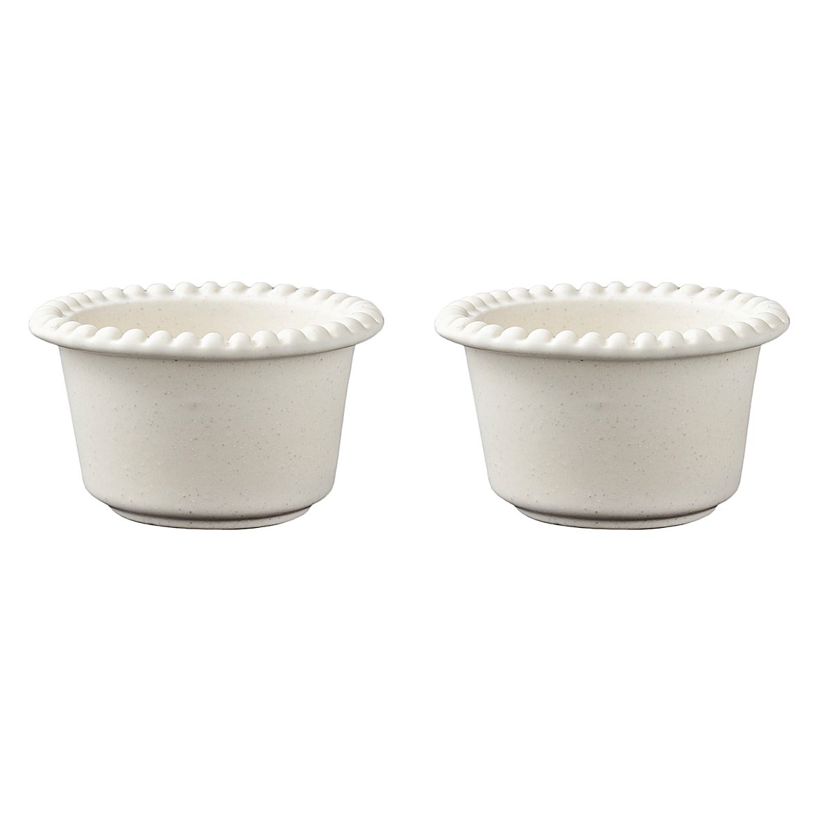 Daria 12 cm Serveringsskål 2 stk, Cotton White