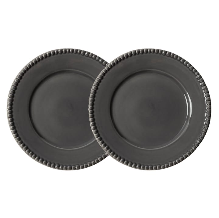 Daria middagstallerken Ø28 cm 2-stk., Clean grey PotteryJo