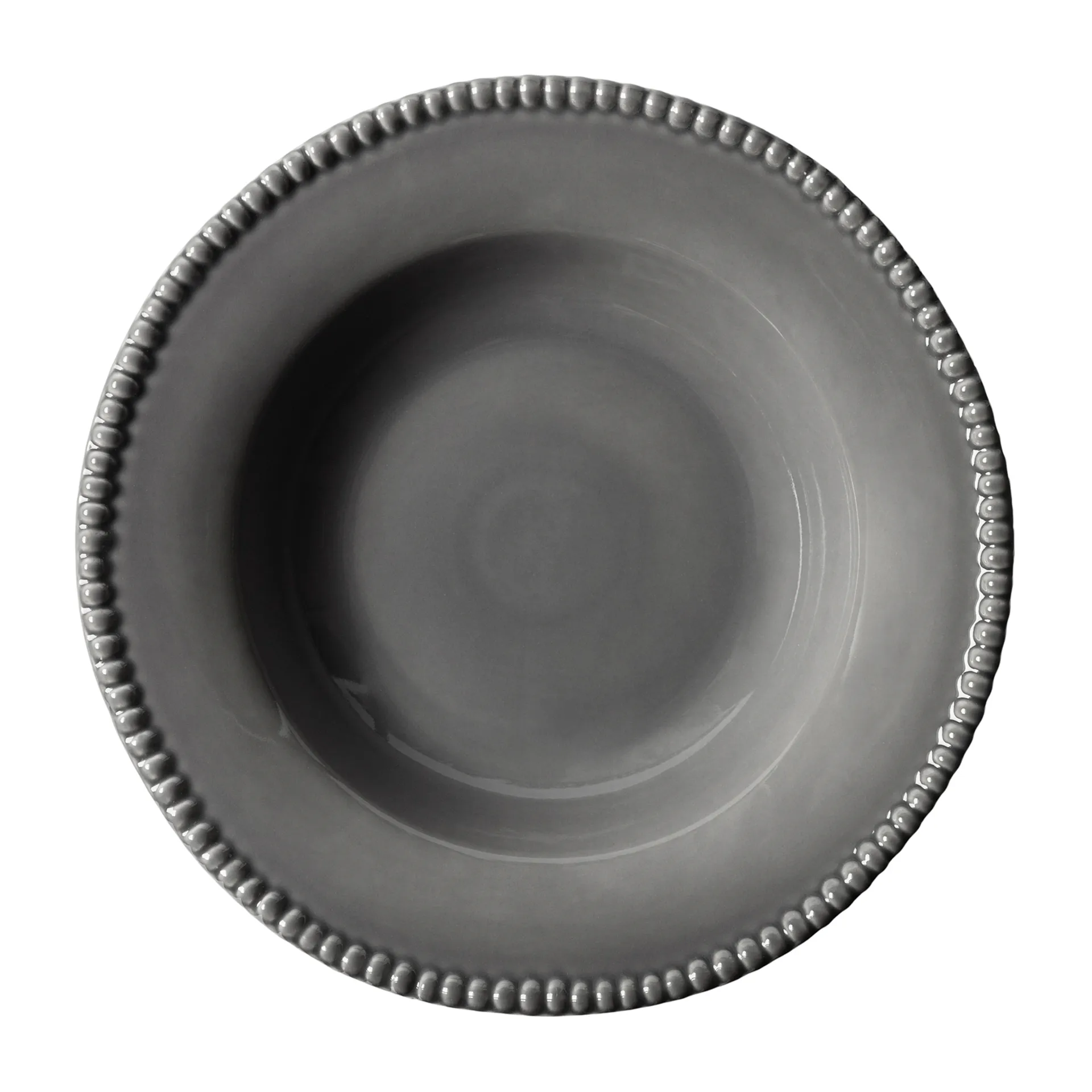 Daria pastatallerken Ø 35 cm, Clean grey PotteryJo