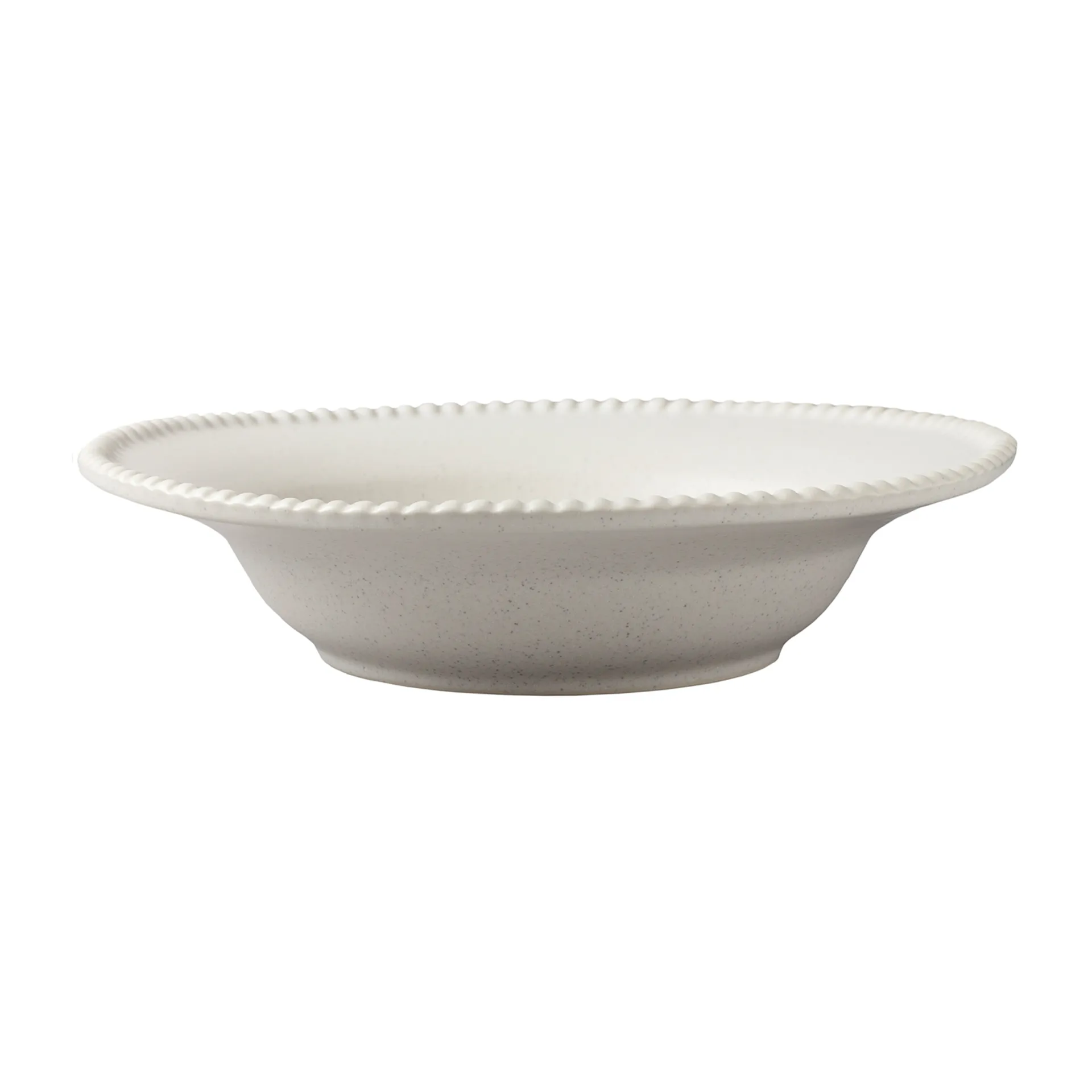 Daria pastatallerken Ø 35 cm, Cotton white matte PotteryJo