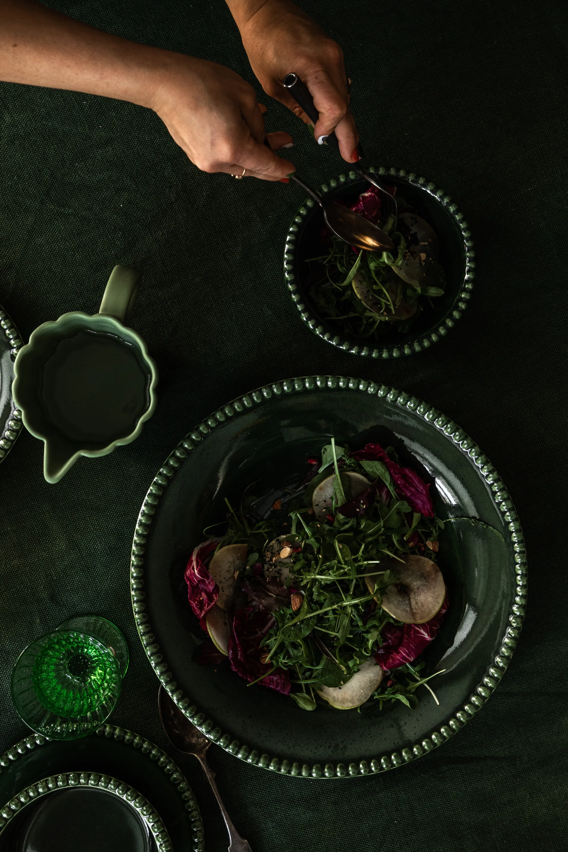 Daria pastatallerken Ø 35 cm, Moss PotteryJo