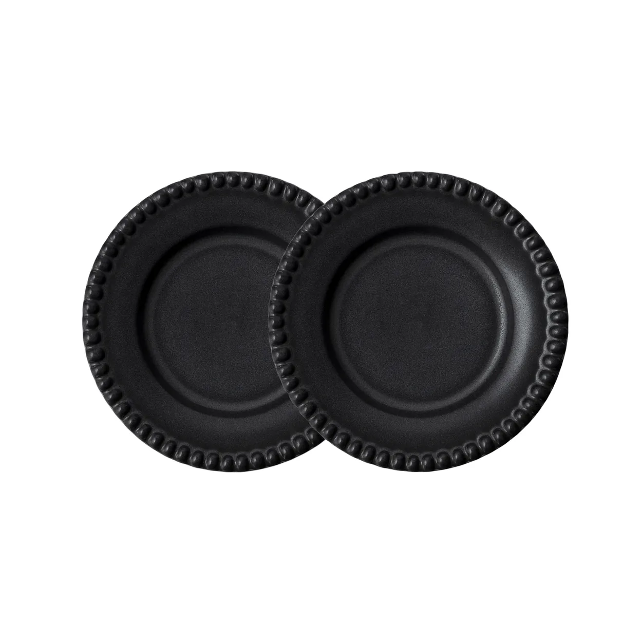 PotteryJo Daria tallerken Ø18 cm 2-stk. Ink black