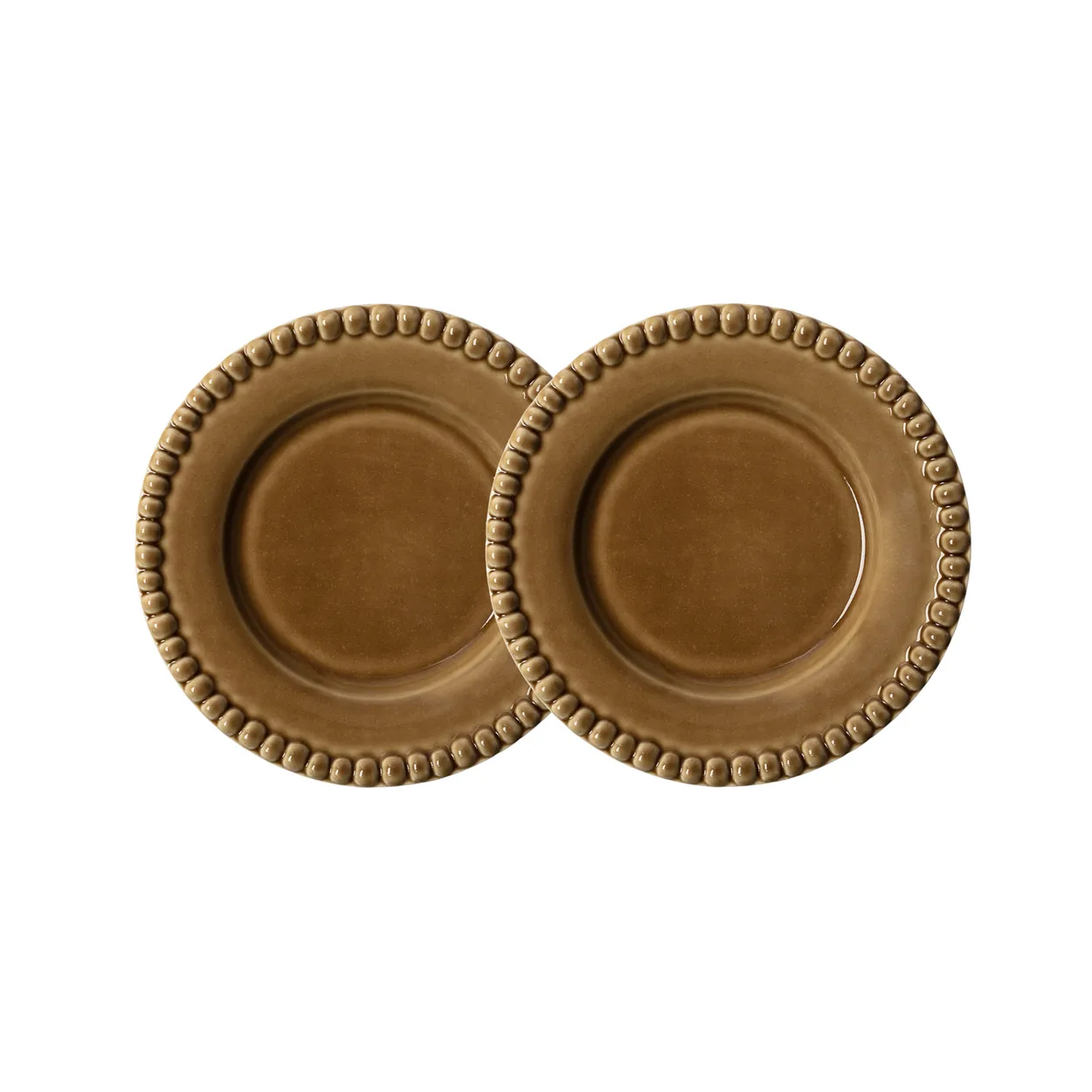 PotteryJo Daria tallerken Ø18 cm 2-stk. Umbra