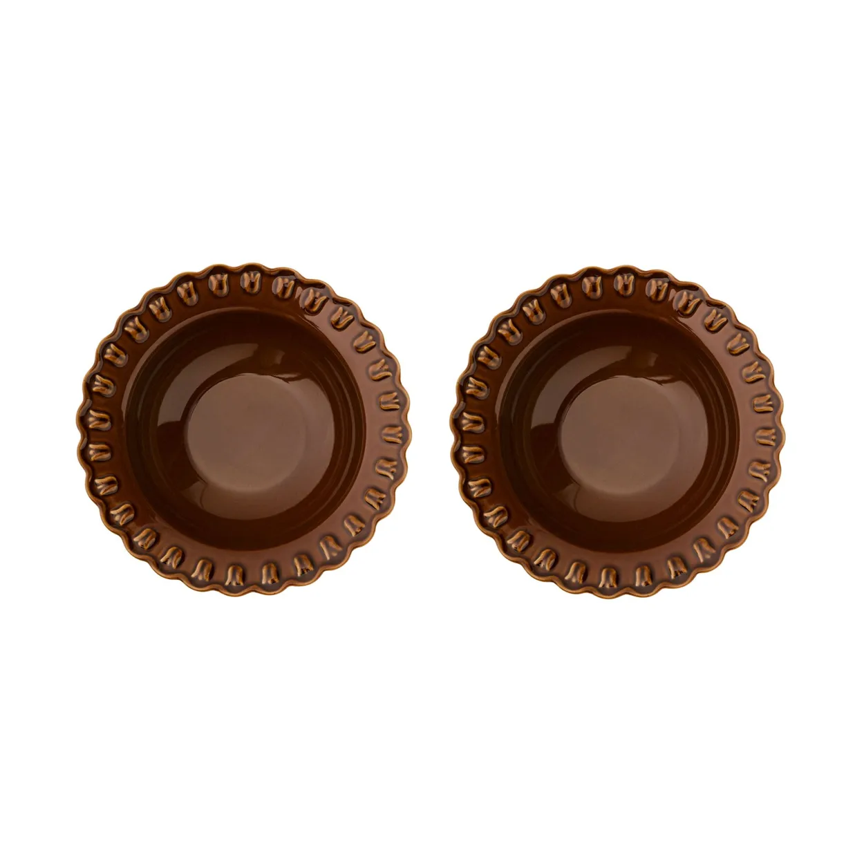 PotteryJo Tulipa dyp tallerken Ø23 cm 2-pack Umbra