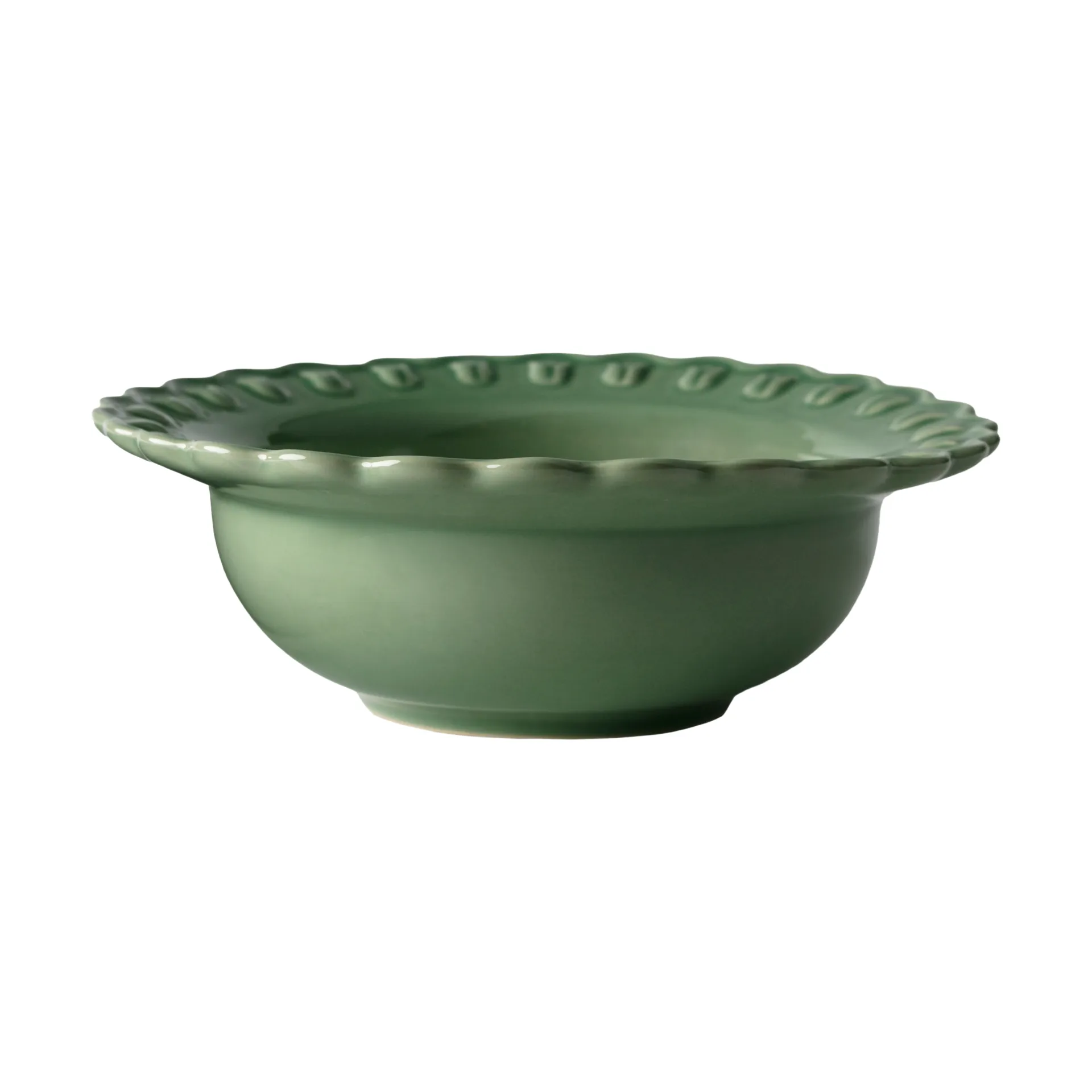 Tulipa dyp tallerken small Ø17 cm 2-pack, Verona green PotteryJo