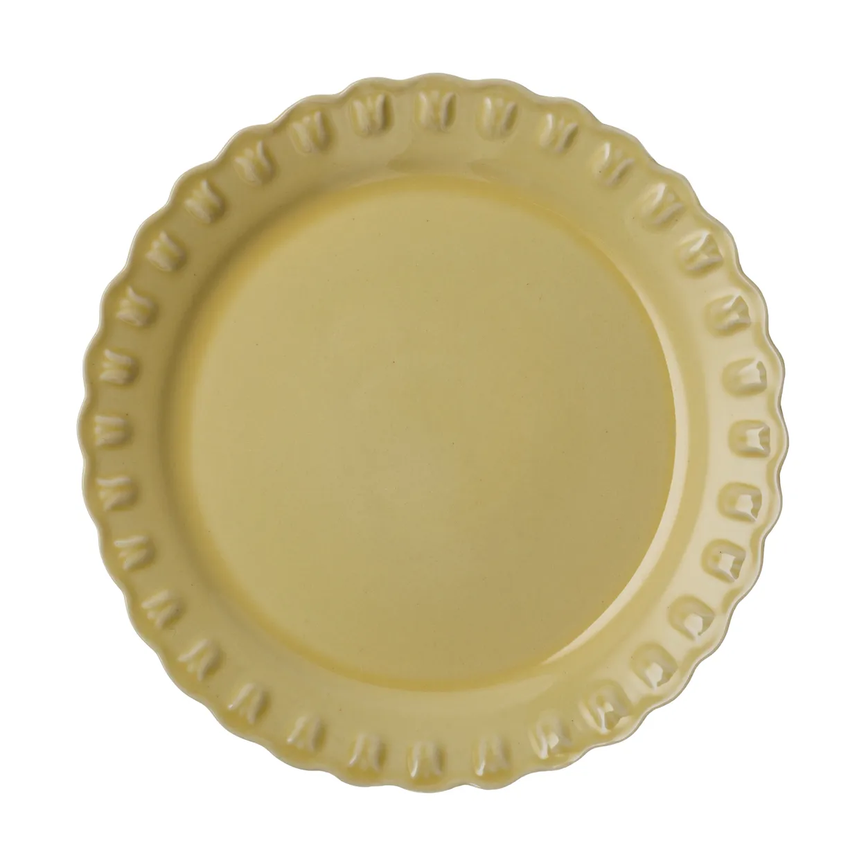 PotteryJo Tulipa tallerken Ø26 cm 2-pack Pale Moon