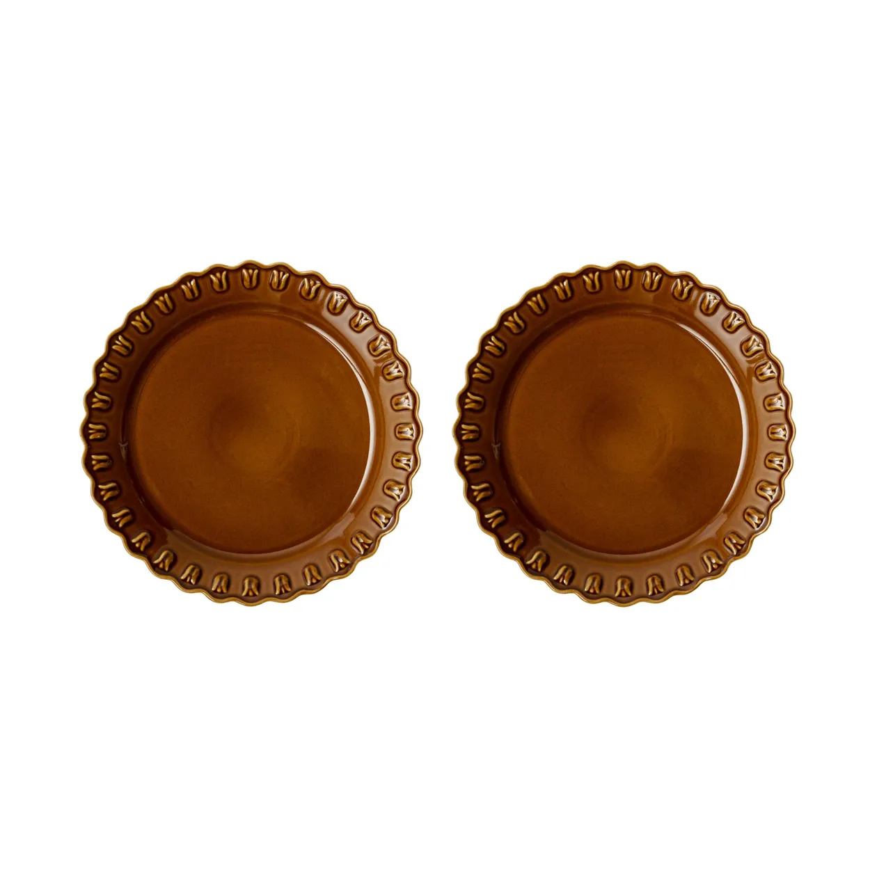 PotteryJo Tulipa tallerken Ø26 cm 2-pack Umbra