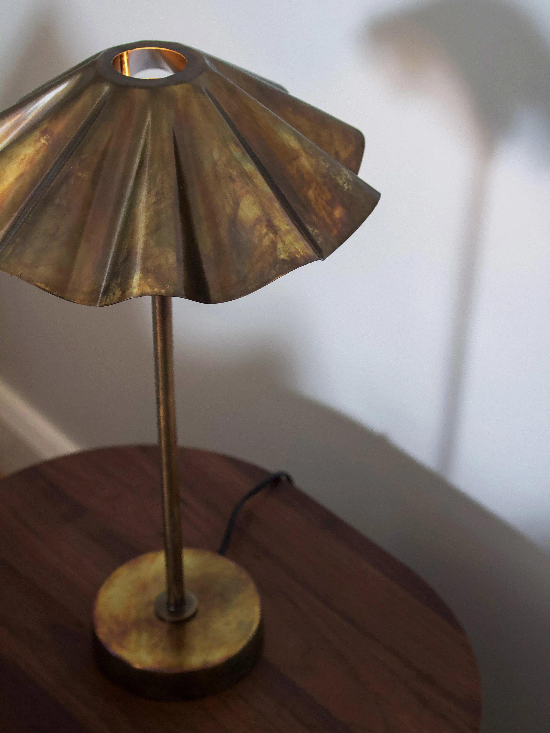 Aira bordlampe, Brent messing, 46 cm PR Home