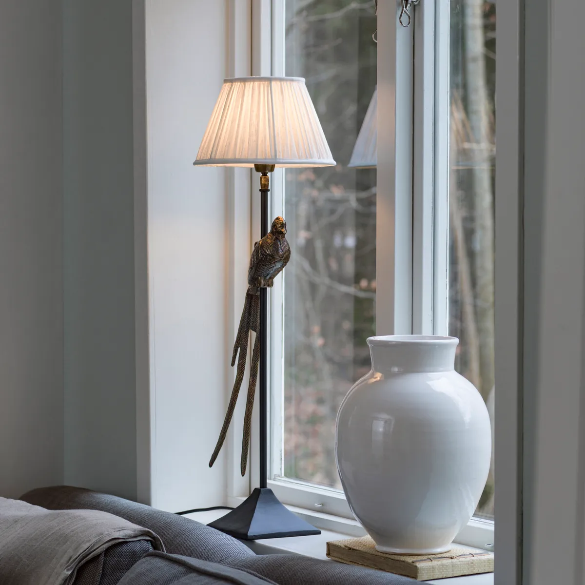 Birdie lampefot 70 cm, Svart-messing PR Home