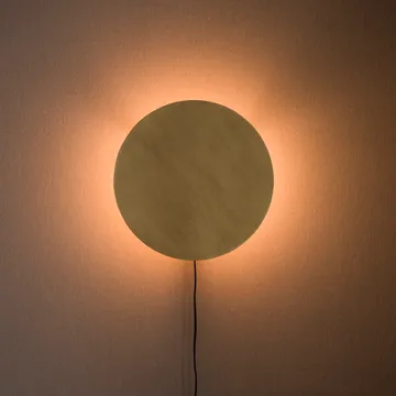 Fullmoon vegglampe Ø35 cm - Pale gold - PR Home