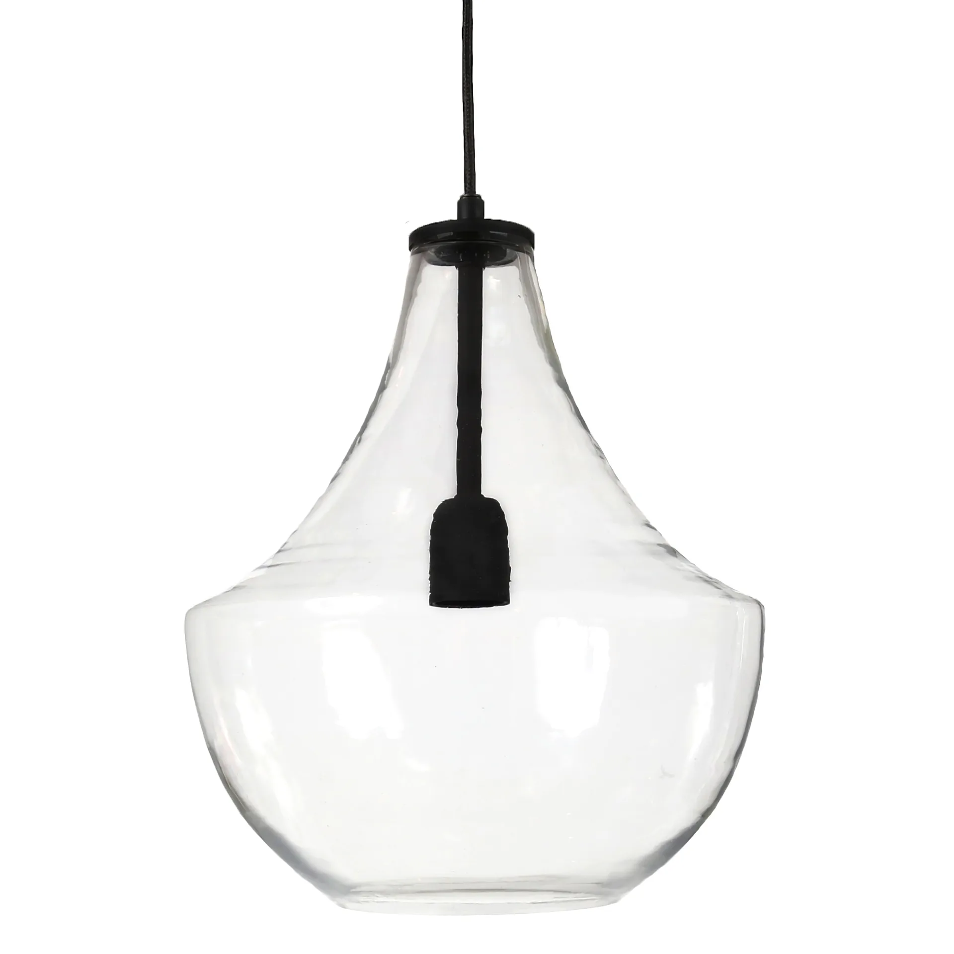 Hamilton taklampe 30 cm, Klar-svart PR Home