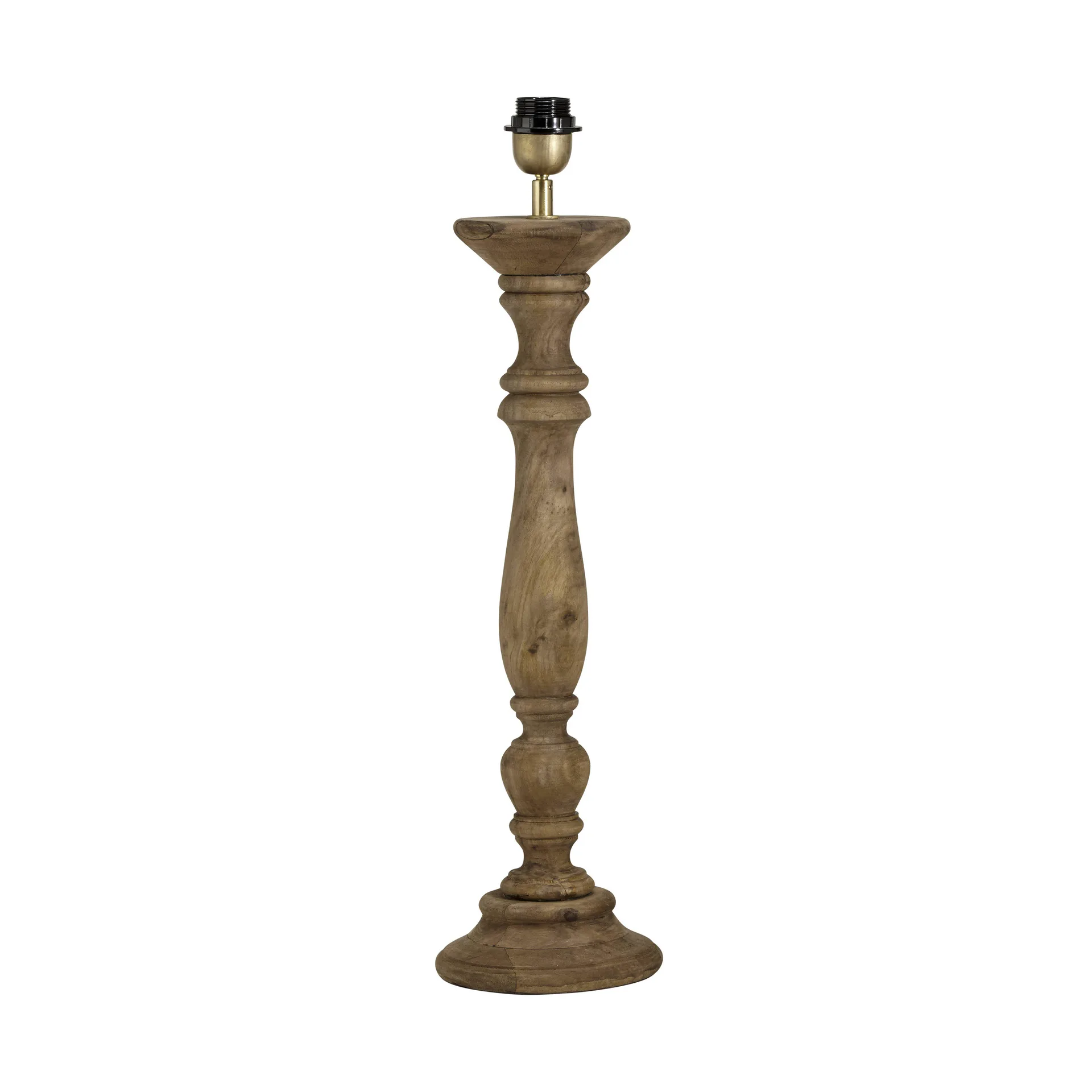 Lodge lampefot aged brown, 38 cm PR Home