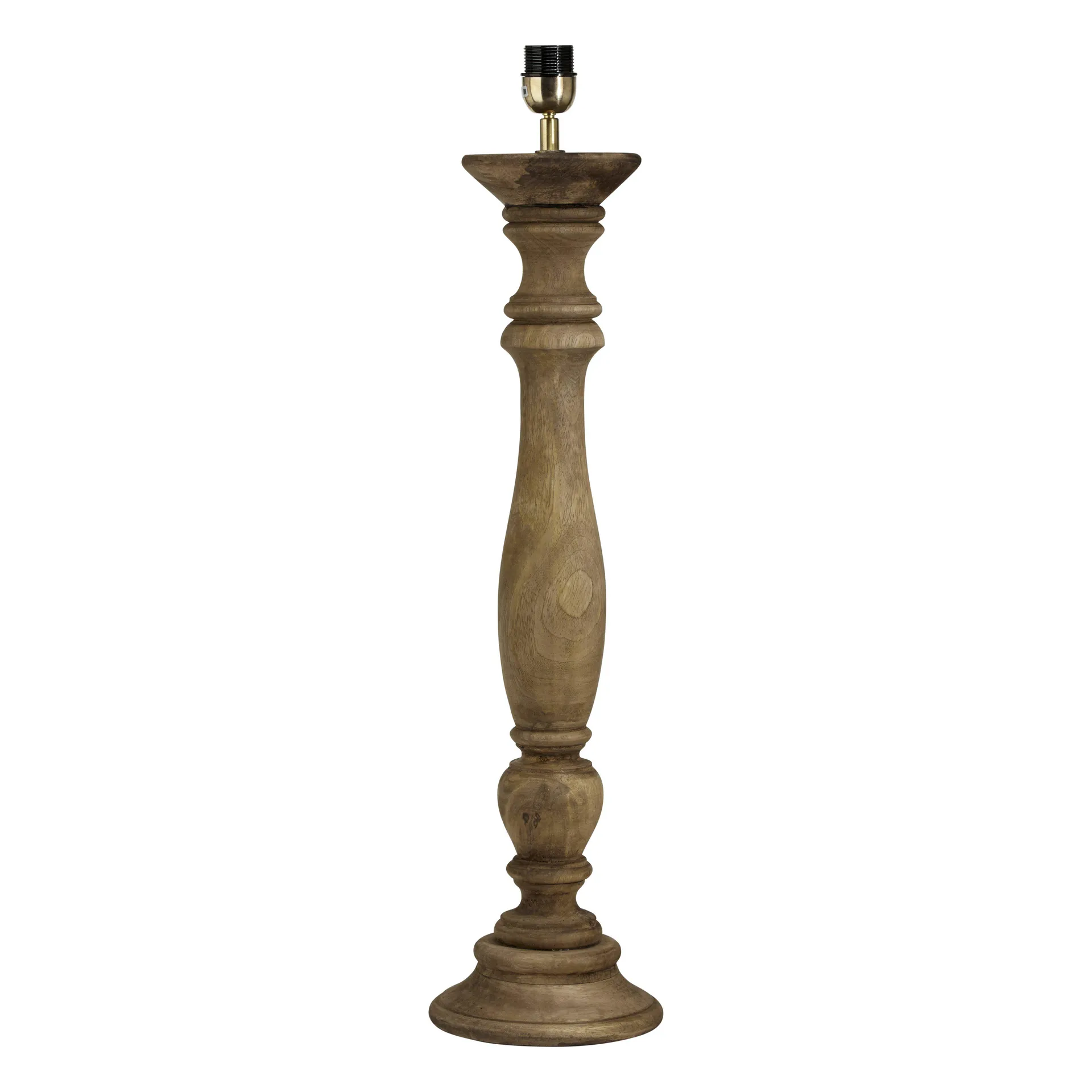Lodge lampefot aged brown, 63 cm PR Home