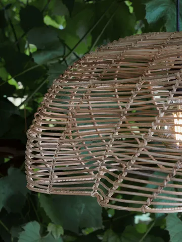 Mayla pendel for utendørsbruk - Natur, Ø53x32 cm - PR Home