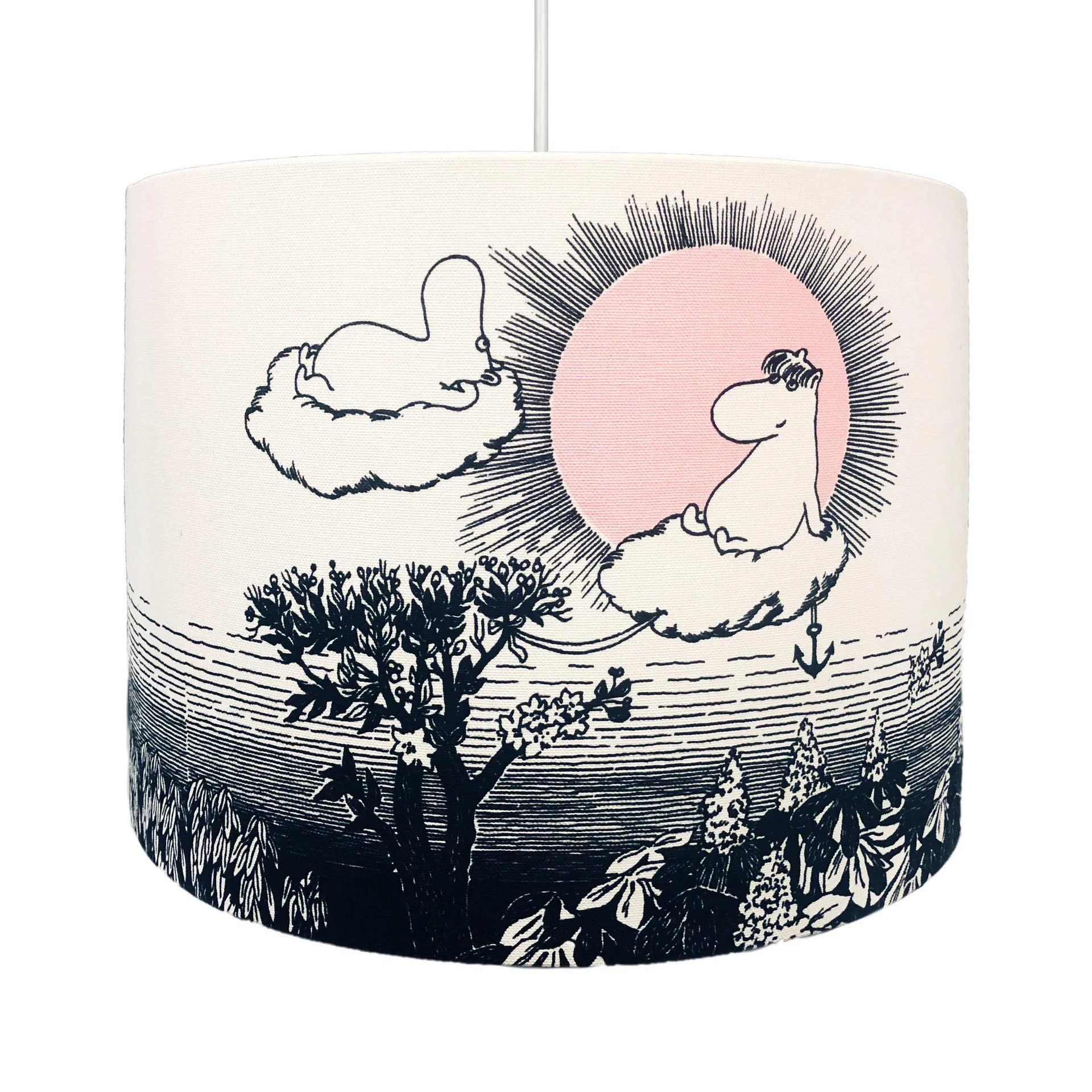 Moomin The Sky taklampe Ø35 cm, Hvit PR Home