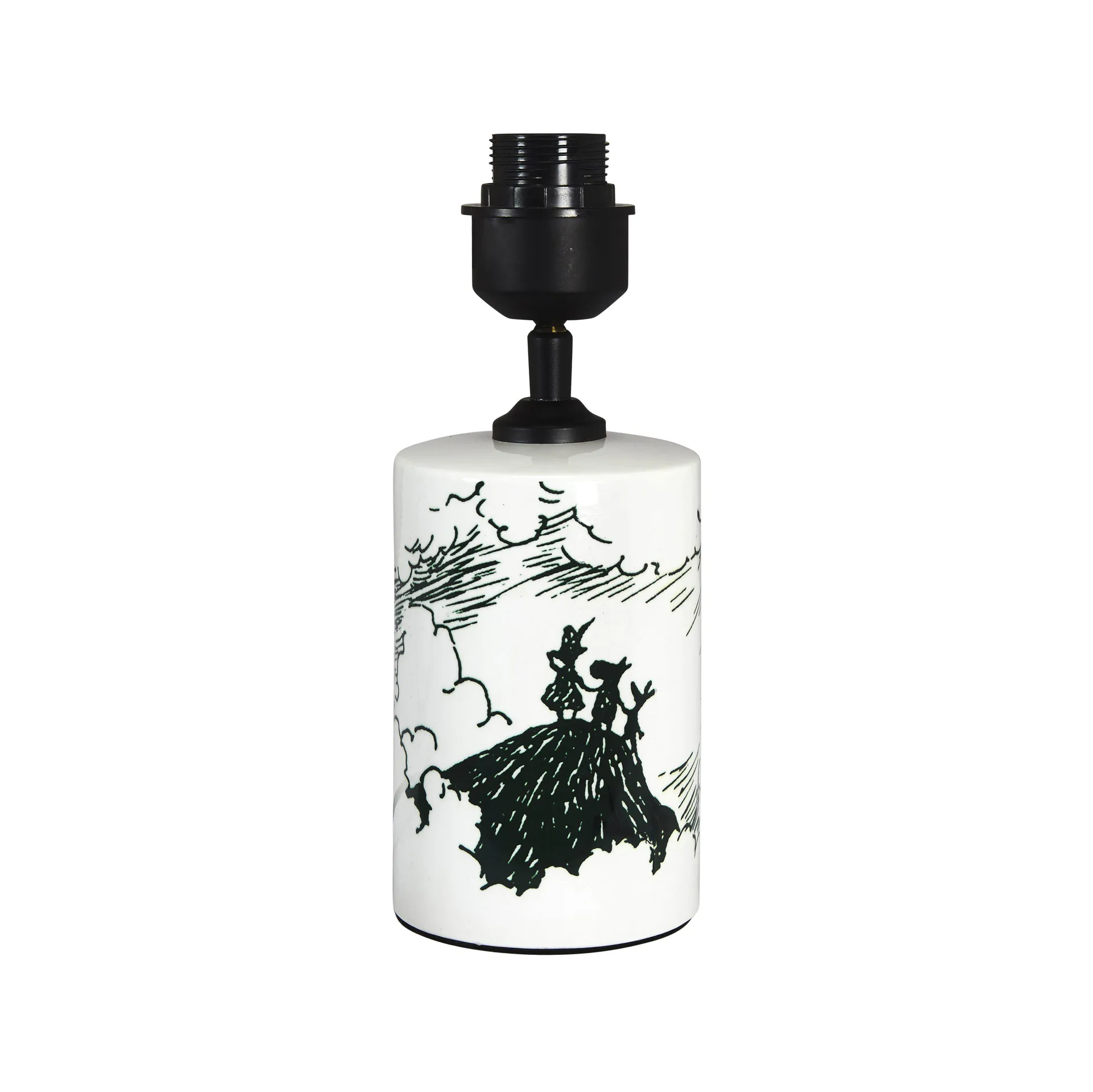 Moomin The Storm lampefot 27 cm, Svart PR Home