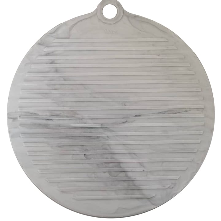 Gryteklut marmorert - Hvit-svart - Pufz