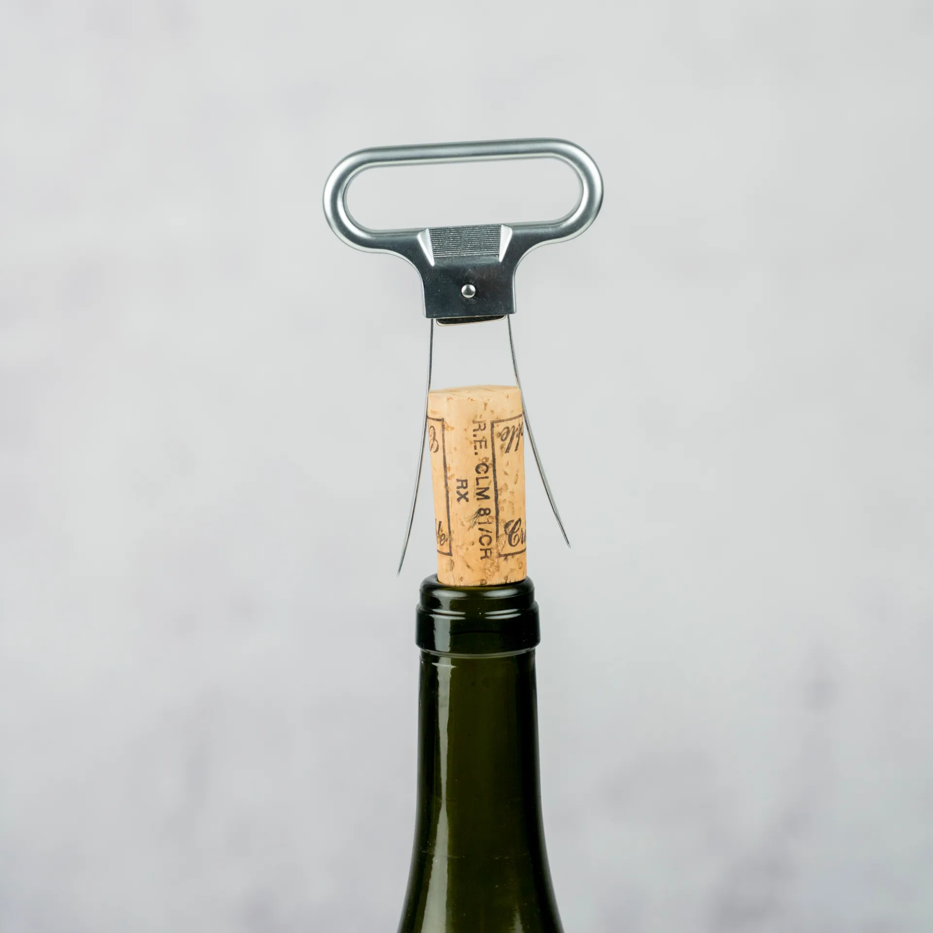 Pulltex korketrekker med blad, Rustfritt stål Pulltex