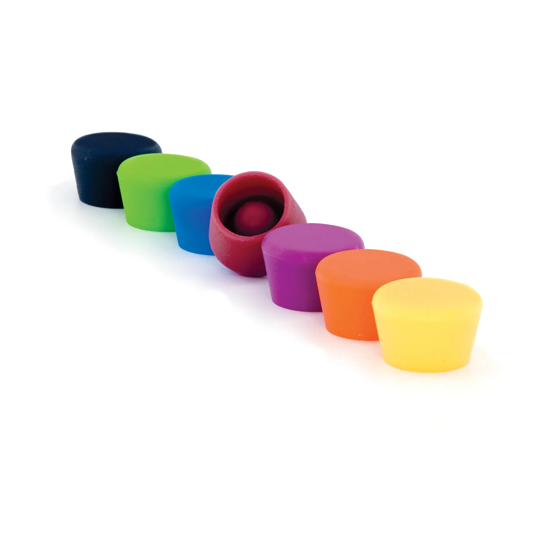 Pulltex silicone wine stoppers, 2-pakning Pulltex
