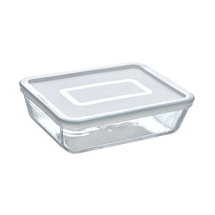 Cook & Freez rektangulært fat med lokk - 22x17 cm - Pyrex