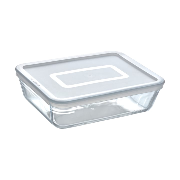 Cook & Freez rektangulært fat med lokk, 24x19x8 cm Pyrex