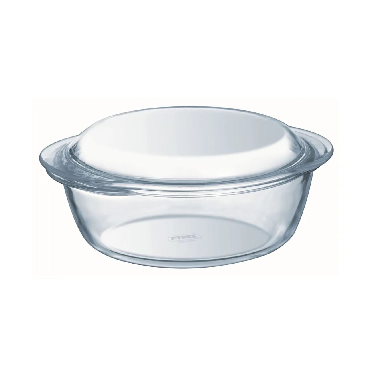 Essentials gryte med glasslokk, 2,1 liter Pyrex