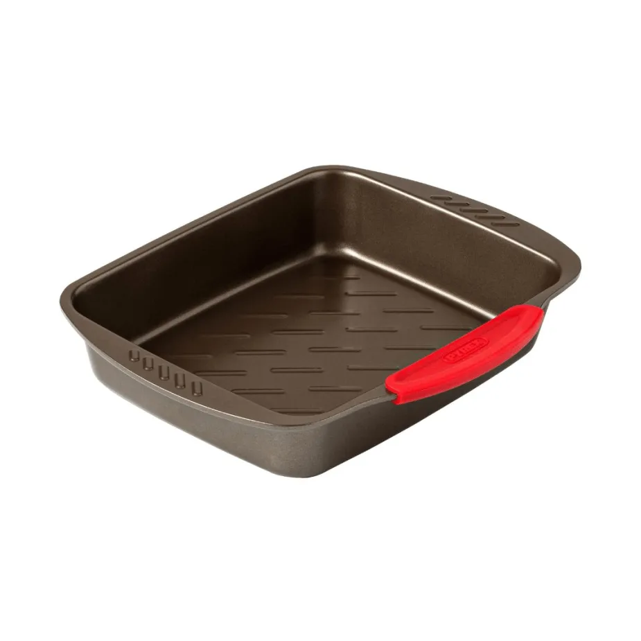 Pyrex Asimetria ildfast form, Silikon, rektangulær, 25 cm Pyrex