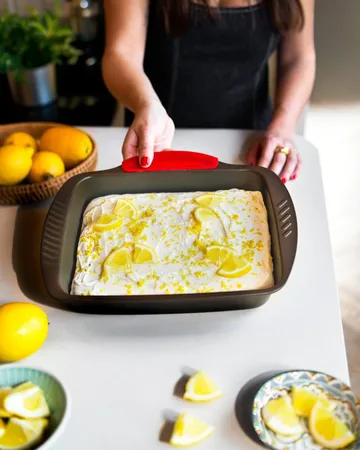 Pyrex Asimetria ildfast form - Silikon, rektangulær, 25 cm - Pyrex