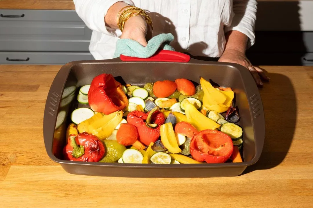 Pyrex Asimetria ildfast form, Silikon, rektangulær, 35 cm Pyrex