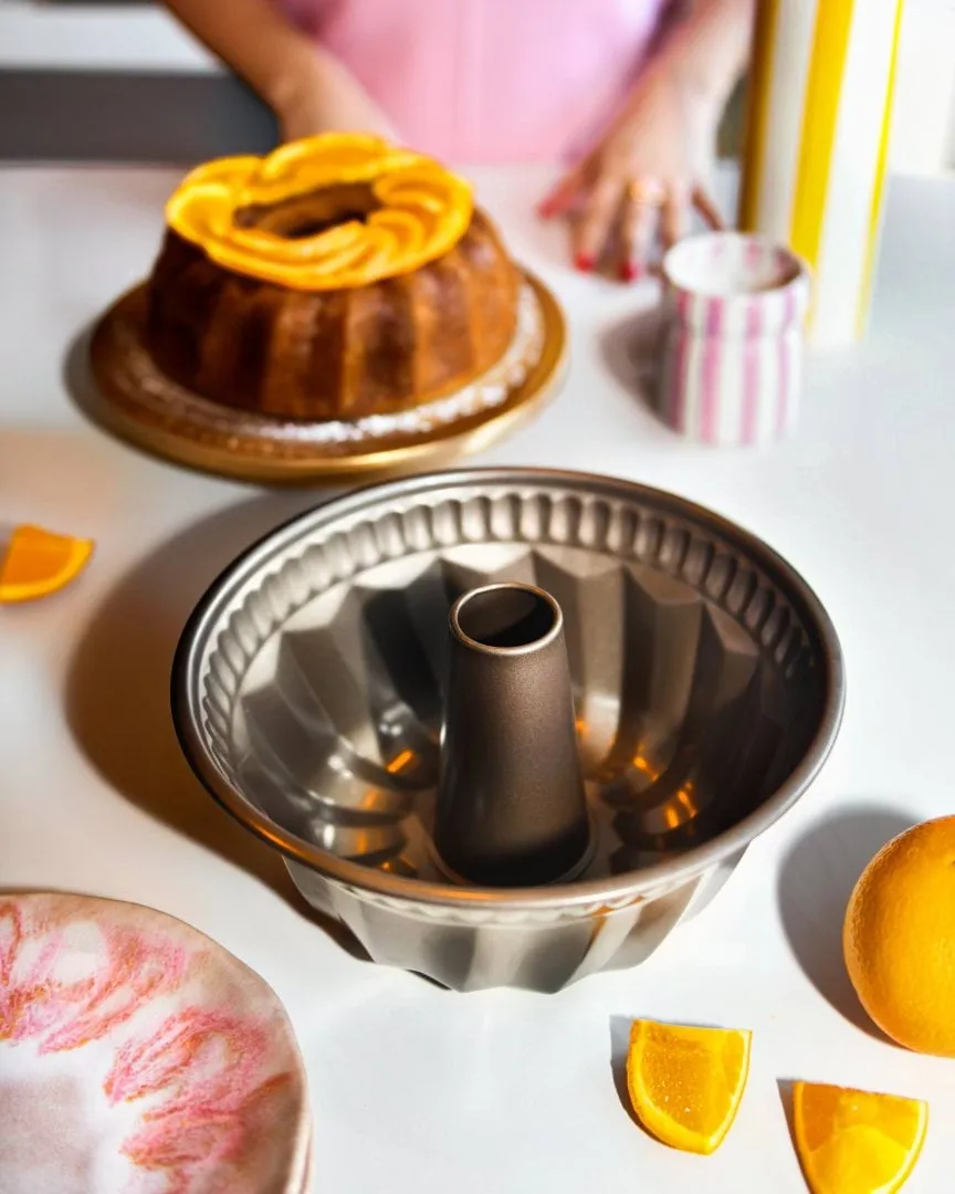 Pyrex Asimetria kakeform, Silikon, rund, Ø22 cm Pyrex