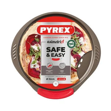 Pyrex Asimetria pizzatallerken - Silikon, rund - Pyrex