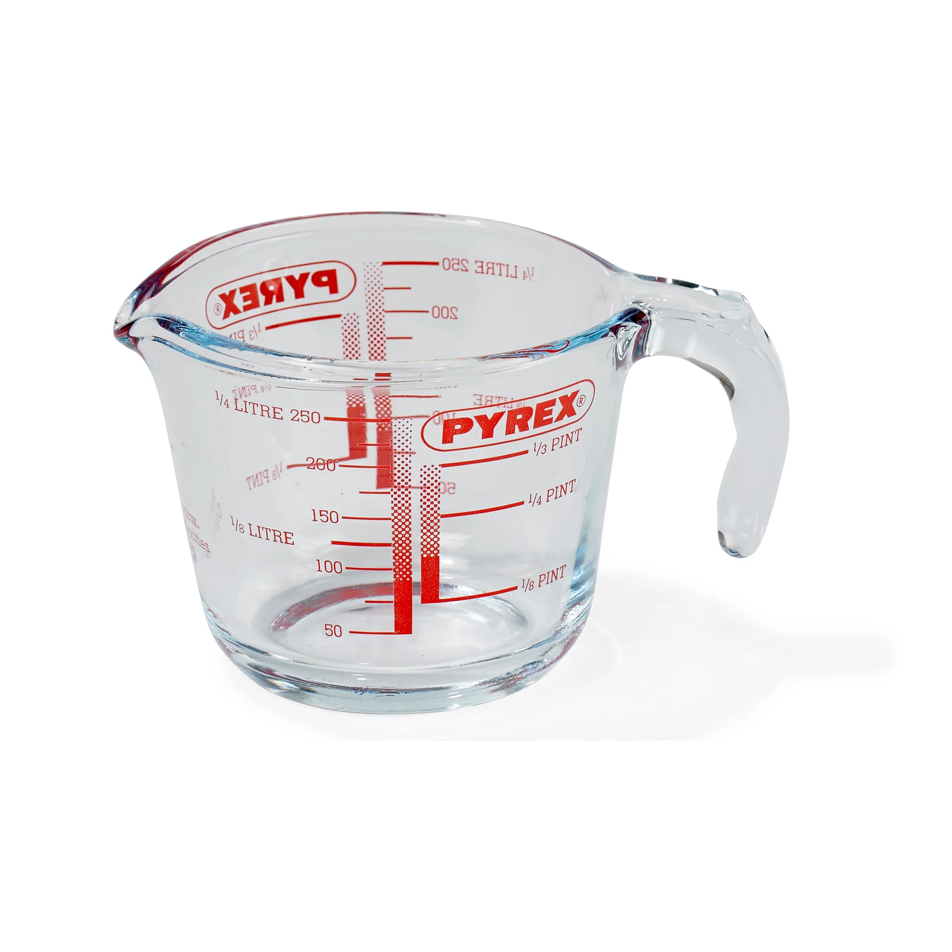 Pyrex Classic målebeger glass, 0,25 liter Pyrex