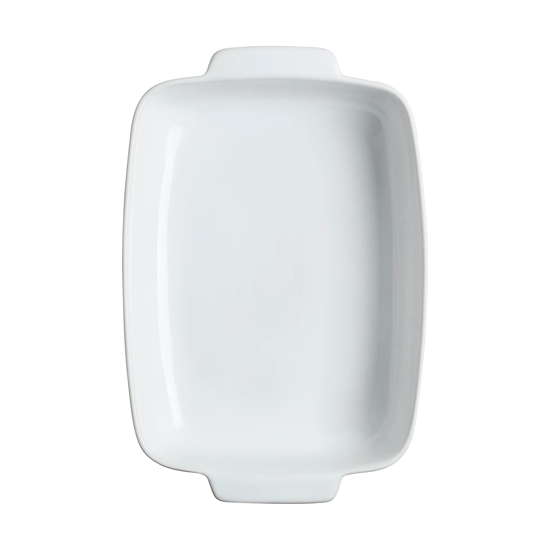 Pyrex rektangulært fat keramikk hvit, 25x19 cm Pyrex