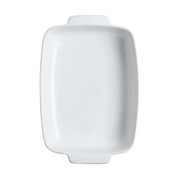 Pyrex rektangulært fat keramikk hvit - 25x19 cm - Pyrex