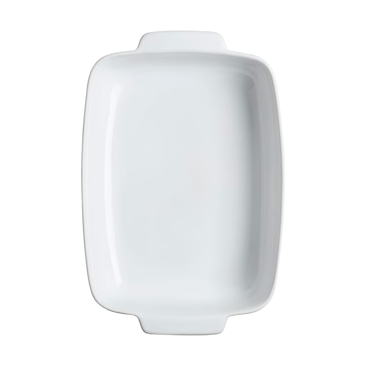 Pyrex rektangulært fat keramikk hvit, 30x22 cm Pyrex