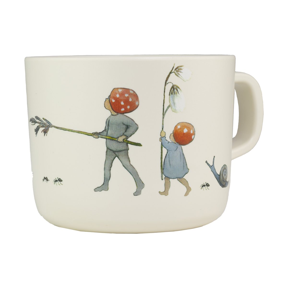 Rätt Start Elsa Beskow Smånissene kopp 25 cl Hvit