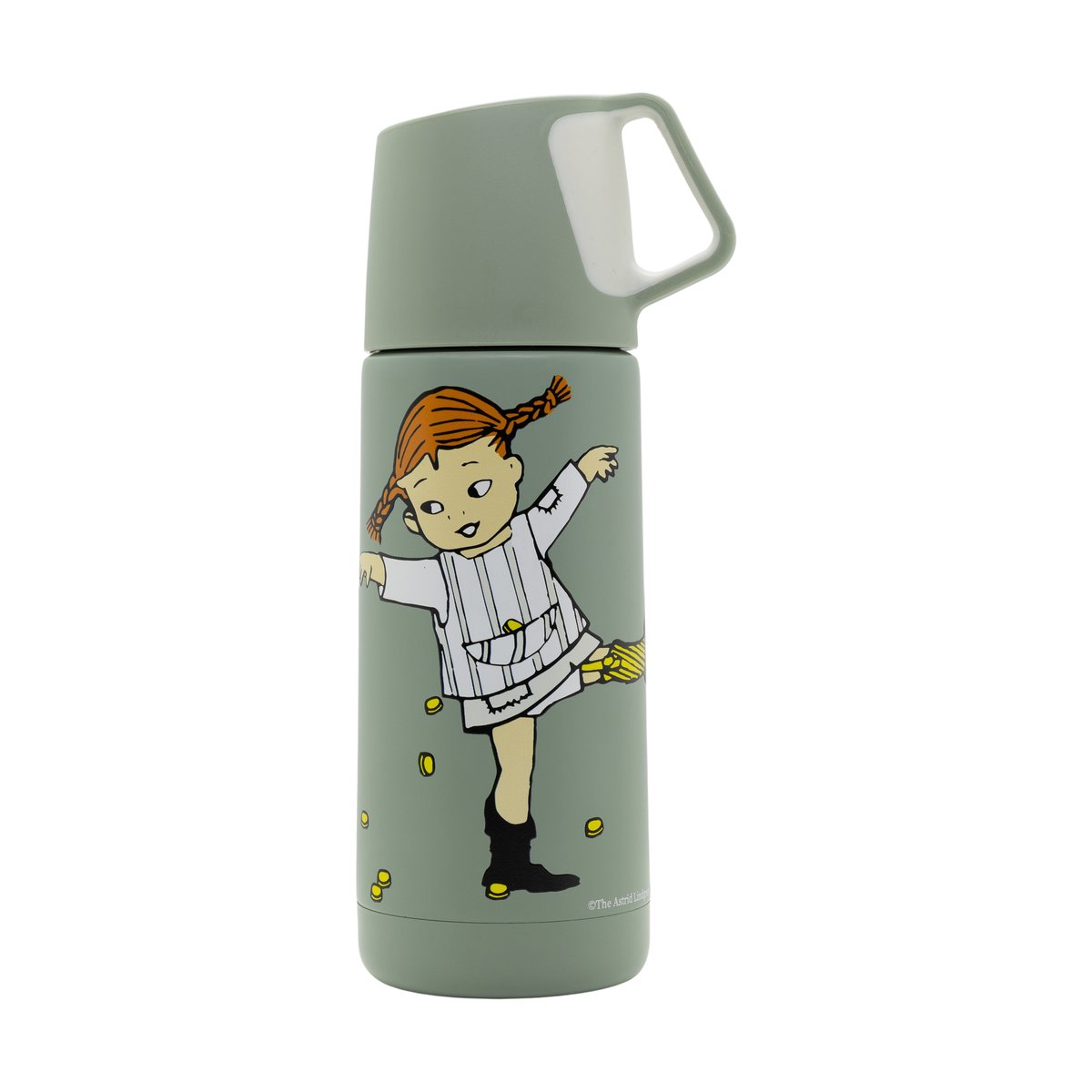 Pippi Langstrømpe Termos 350ml -  Tåteflasker & Tilbehør  - Rustfritt stål