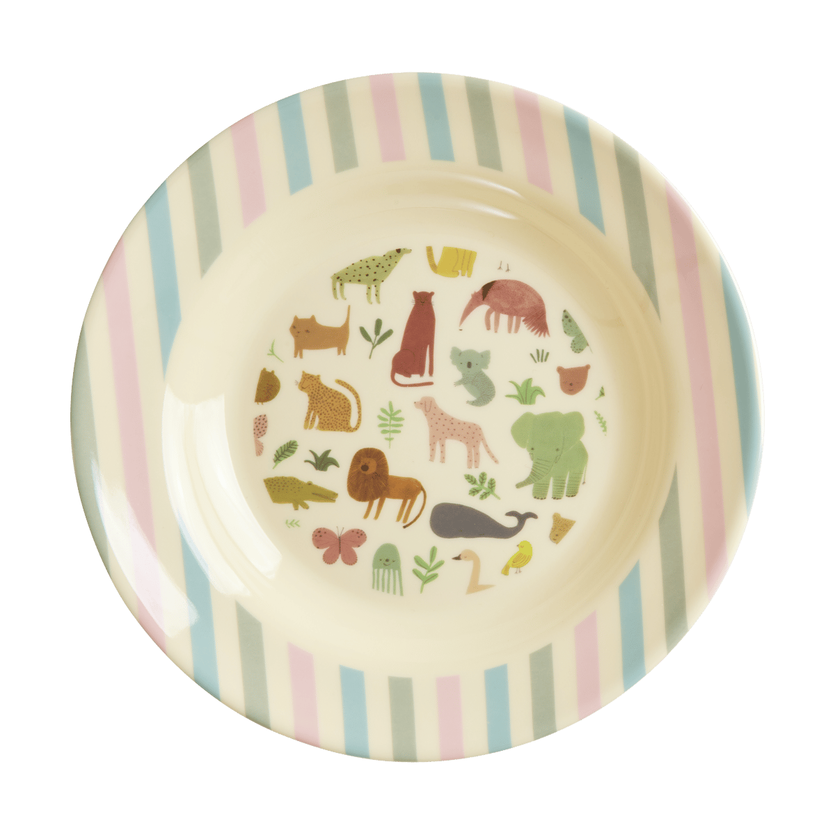 RICE Rice barneskål melamin Ø20 cm Sweet Jungle Print