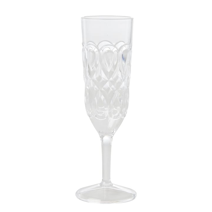 Rice champagneglass akryl - Klar - RICE