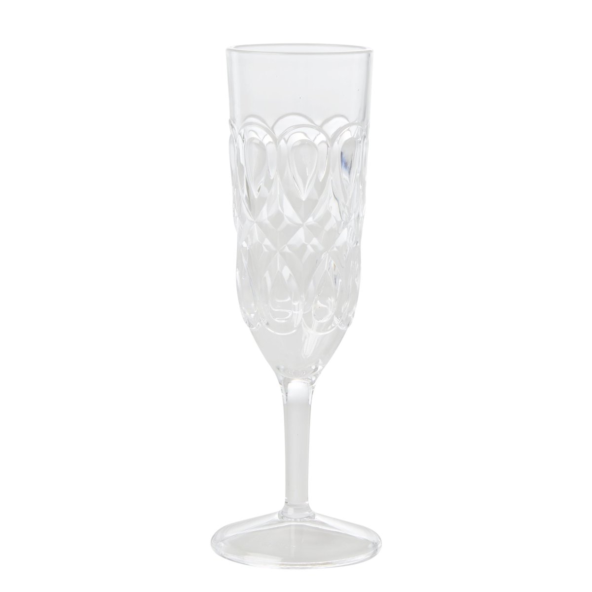 RICE Rice champagneglass akryl Klar