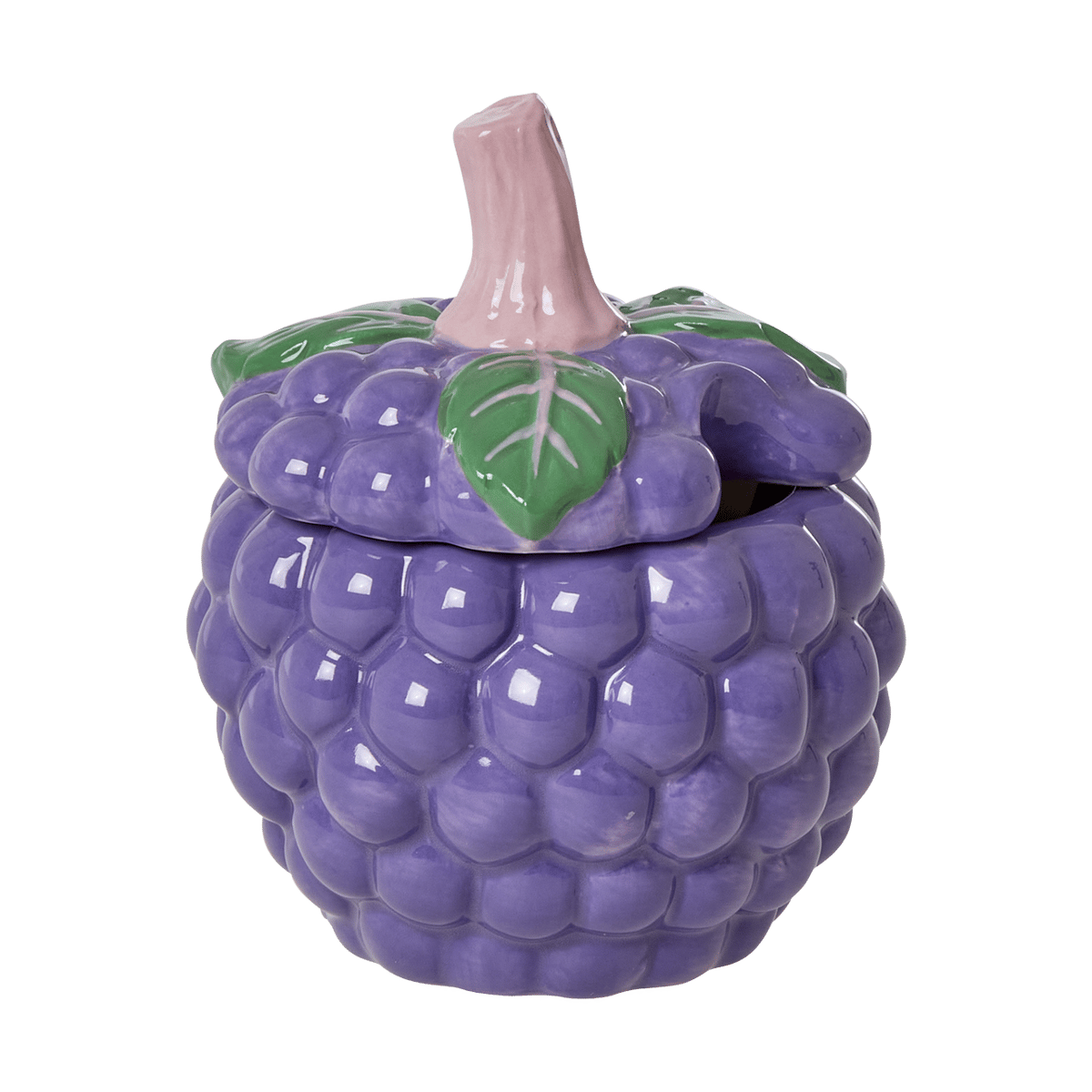 RICE Rice keramikkskål med lokk Lavender