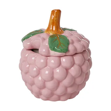 Rice keramikkskål med lokk - Pink - RICE
