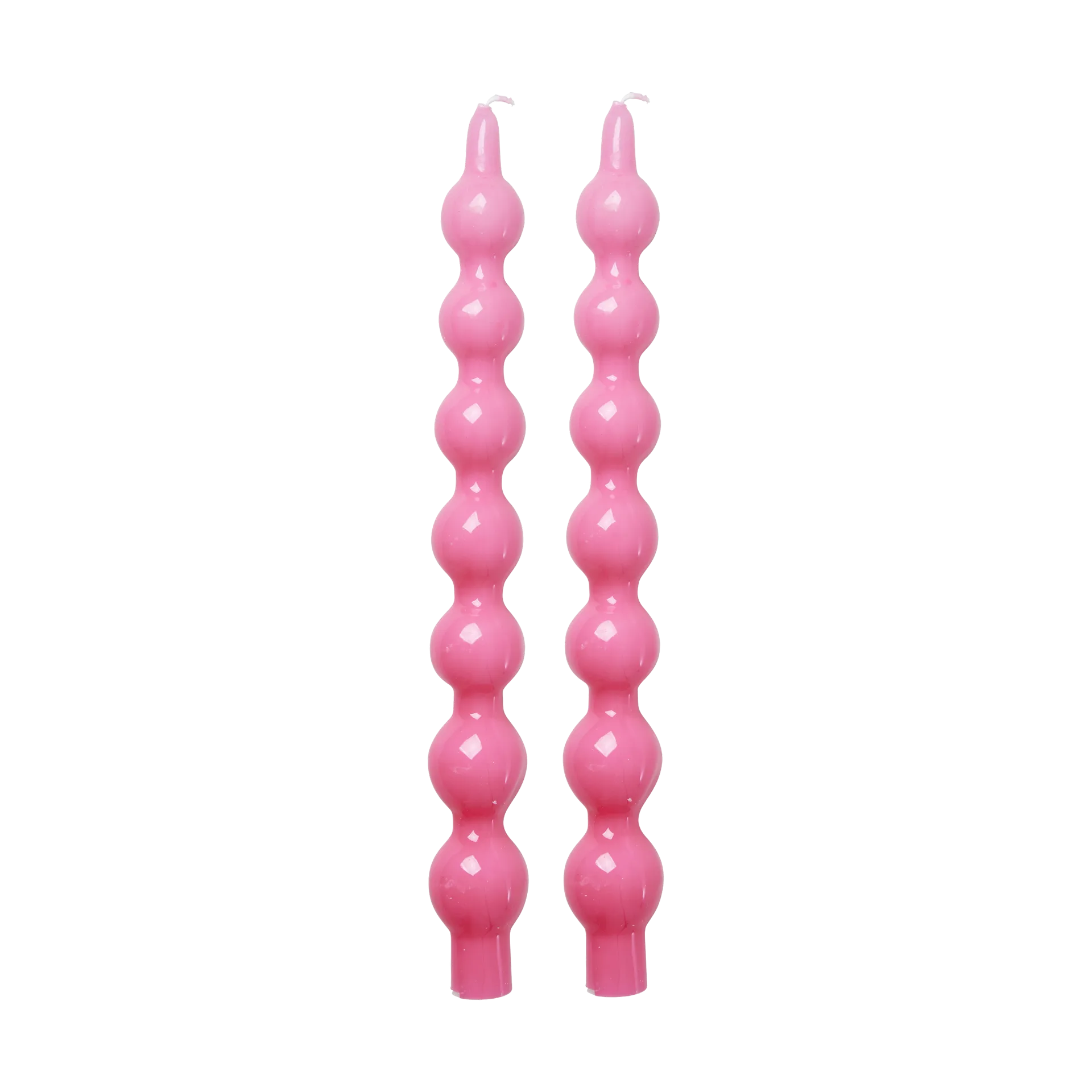 Rice lys 30,2 cm 2-pack, Pink RICE