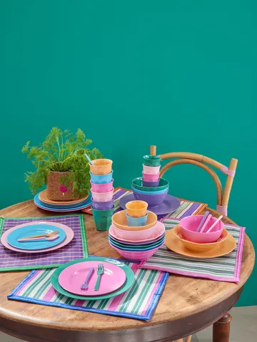 Rice melamintallerken Ø 26 cm 6 deler - La joie de vivre - RICE