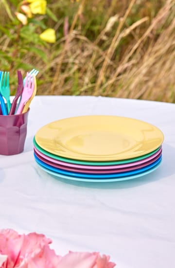 Rice melamintallerken Ø26 cm 6-pk - Show youre true colors - RICE