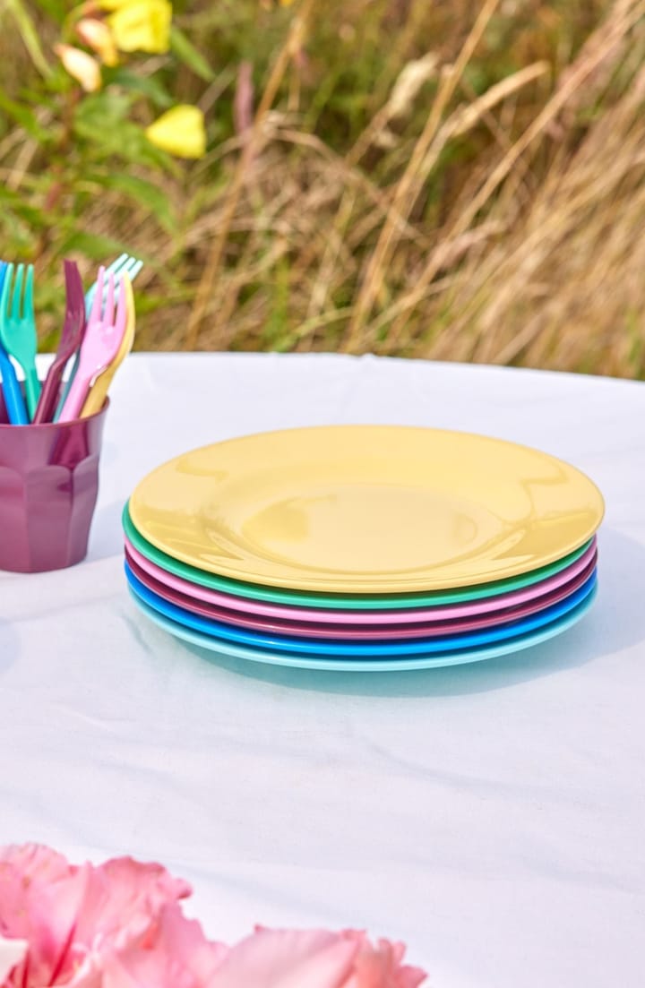 Rice melamintallerken Ø26 cm 6-pk, Show youre true colors RICE
