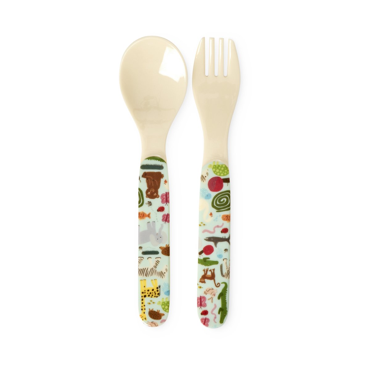 RICE Rice Wildlife barnebestikk 2 deler Mint