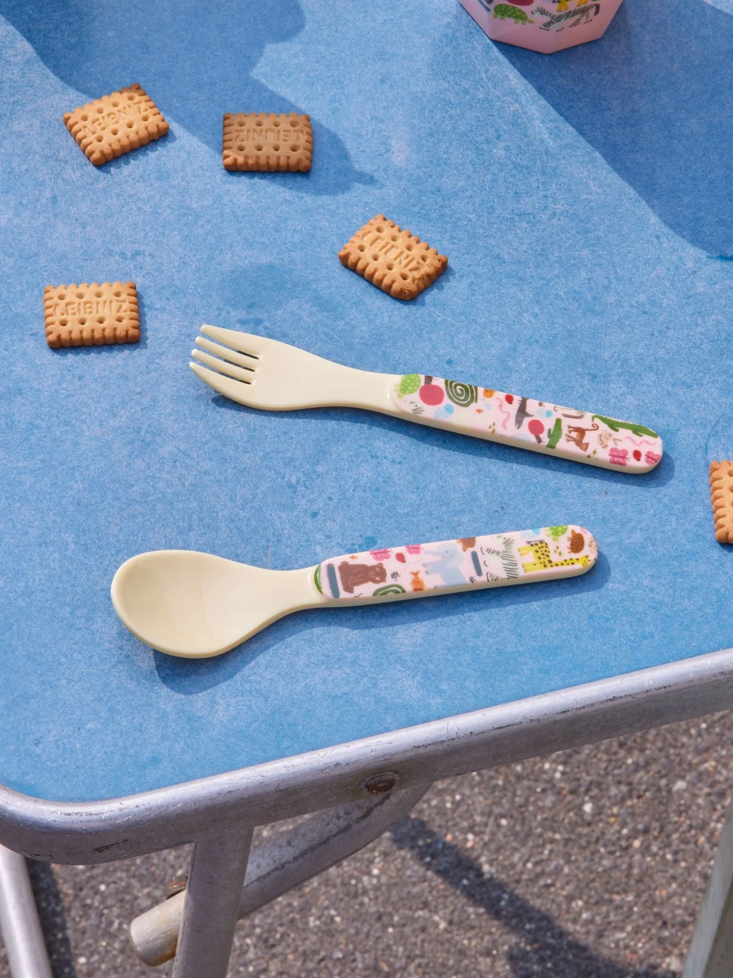 Rice Wildlife barnebestikk 2 deler, Pink RICE