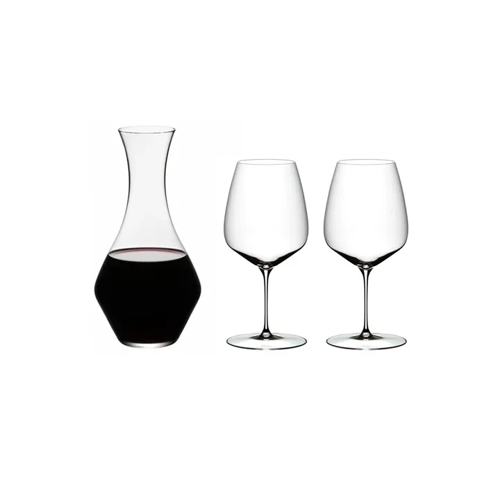 Cabernet karaffel og vinglass 2 deler - Riedel